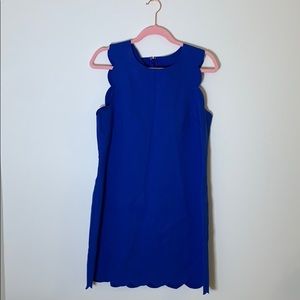 J. Crew Scalloped Dress
